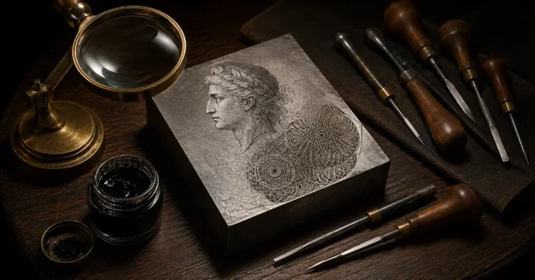 Global Banknote Printers: Master Steel Engraving Die and Intaglio Tools