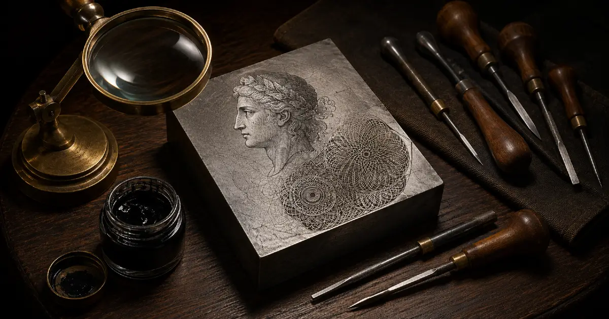 Global Banknote Printers: Master Steel Engraving Die and Intaglio Tools